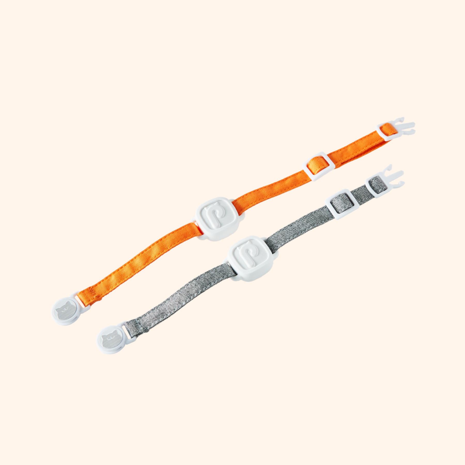 [라비태그 악세사리] 라비태그 스트랩 단품 : 그레이/S-M 사이즈(16-22cm), 오렌지/M-L 사이즈(19-29cm)